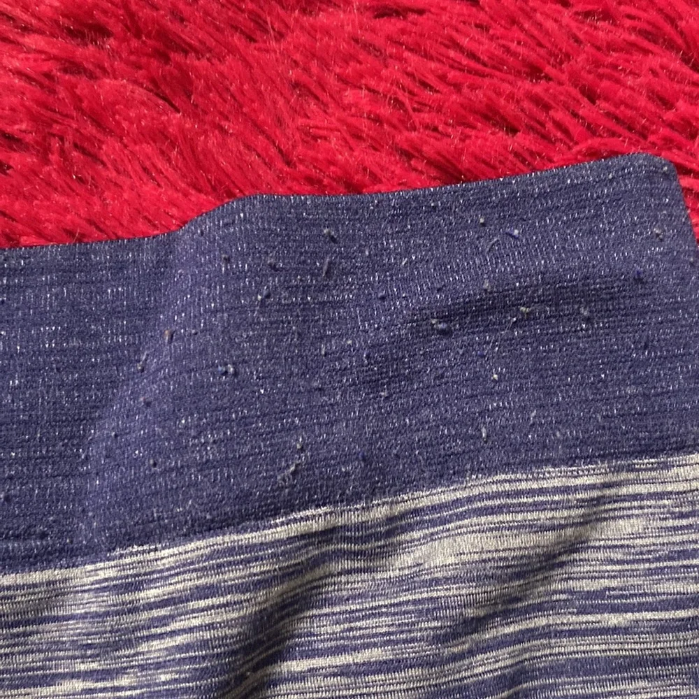 Linda Michael seamless navy heather leggings - Picture 10 of 14